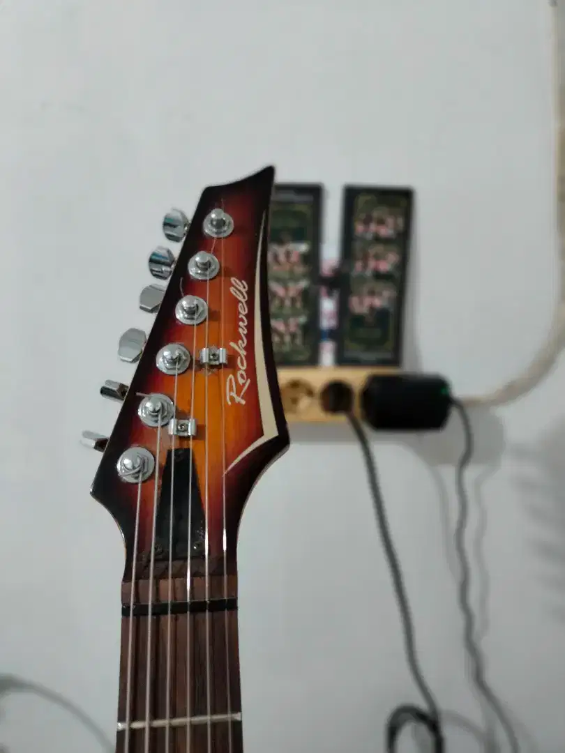 GITAR ROCKWELL KOREA ORIGINAL MULUS SIAP PAKAI