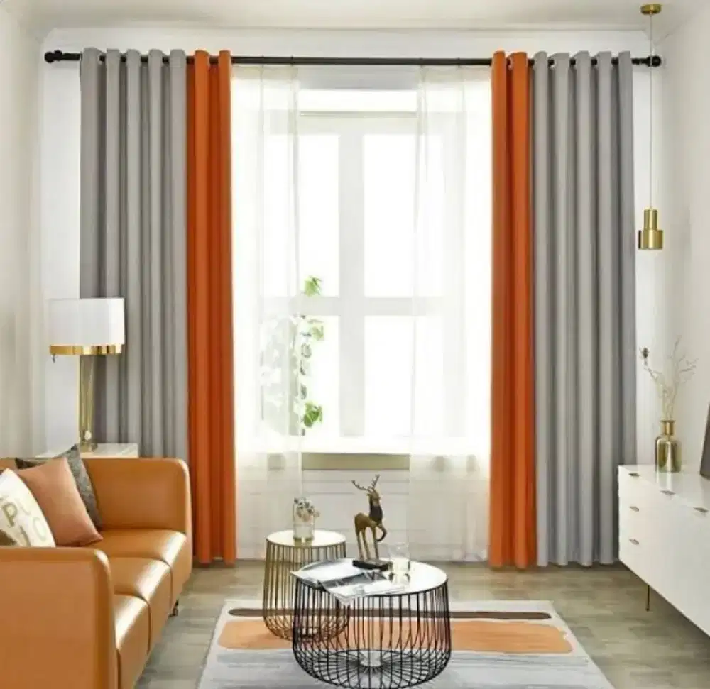 Pasang gordyn gorden murah vertikal roll blind jasa wallpaper dinding