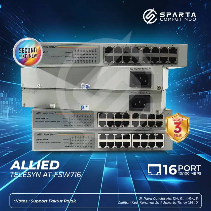 Switch Allied Telesyn AT-FSW716