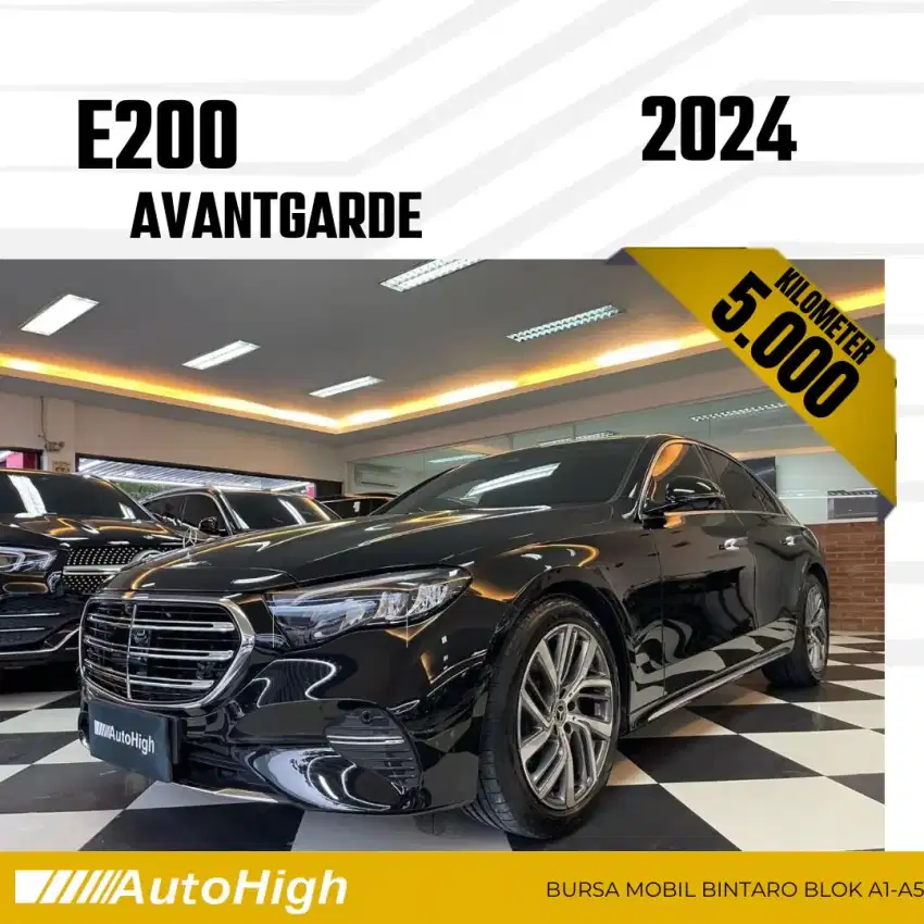 DP10% [Km5.000] E200 Exclusive 2024 Black / E300 Reg 2023 #AUTOHIGH