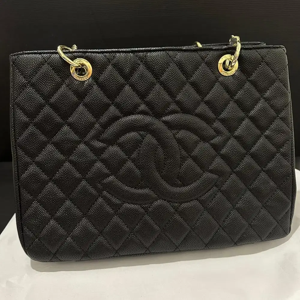 Tote Bag CC Caviar Black