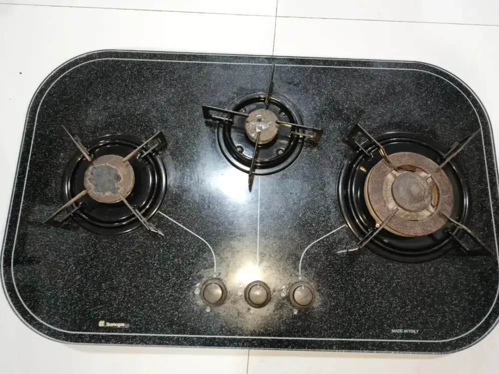 Dijual Murah! Kompor Tanam Tecnogas 3 Tungku