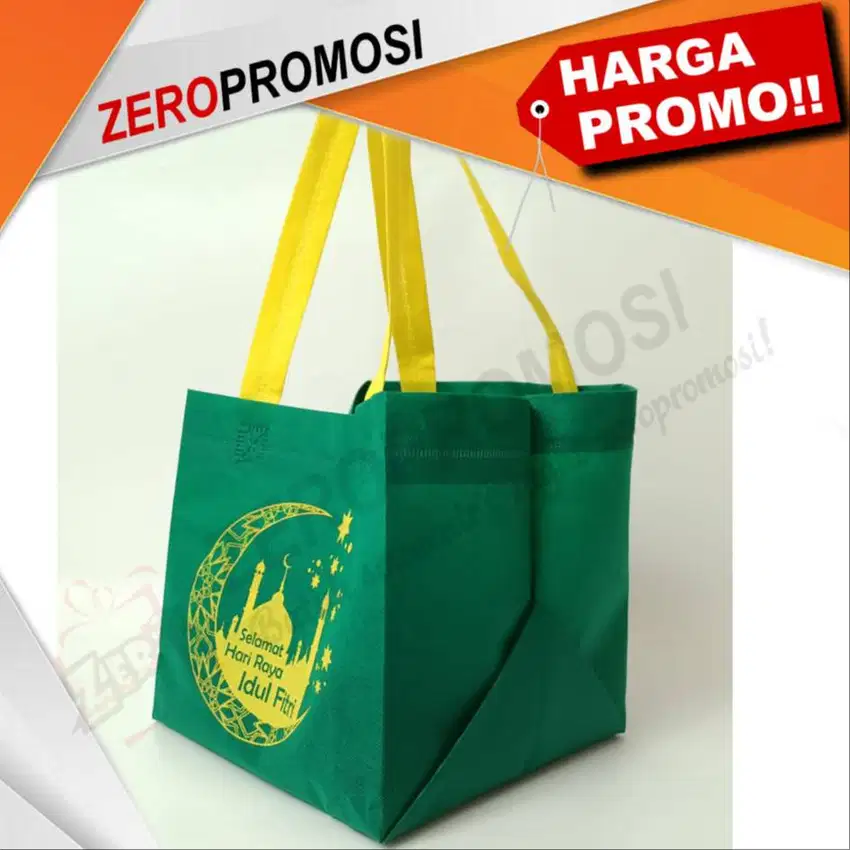 Cocok Buat THR & Hampers! Tas Kain Model Box Cantik untuk Lebaran!