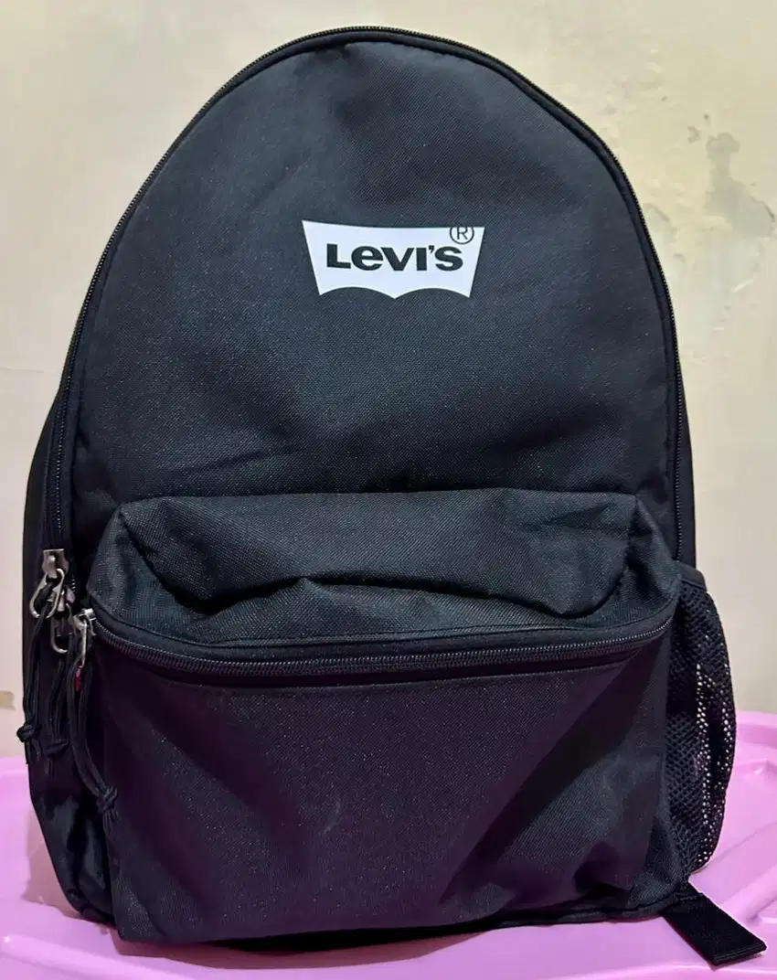 Backpacks Tas Ransel Levi's Black Warna Hitam