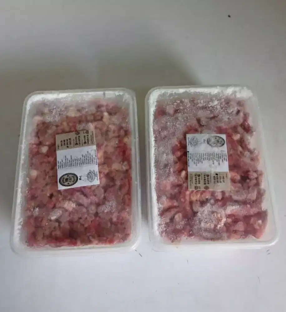 Supplier daging giling sapi murni murah kemasan 500 gram