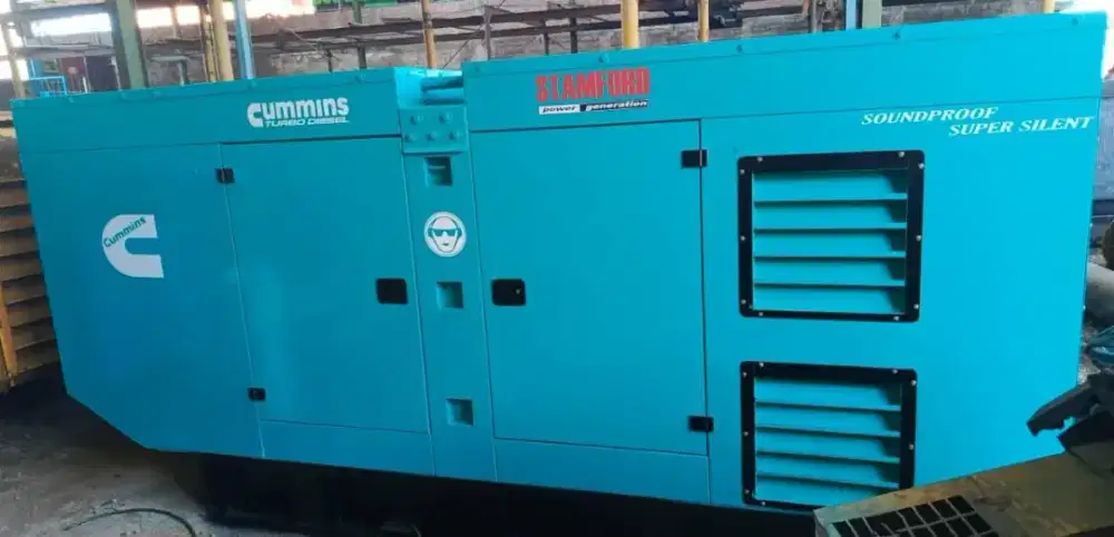 Genset 400 kva silent siap kerja