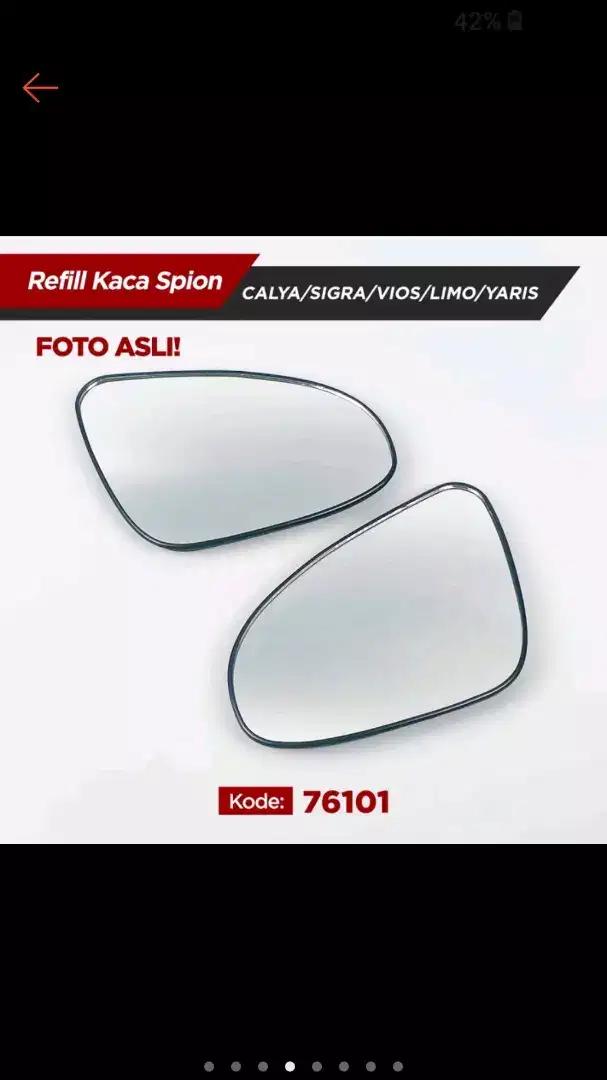 Sigra/Calya..Karpet lantai,karpet dasar dan kaca spion