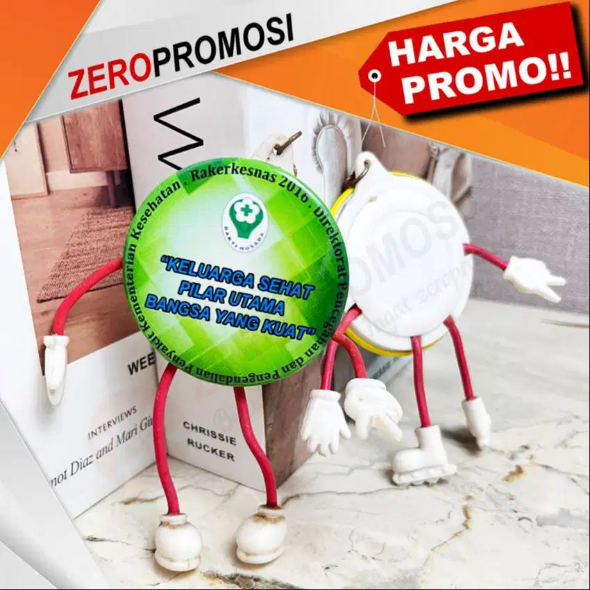 Cetak Souvenir Pin Custom Gantungan Kunci Kaki Tangan