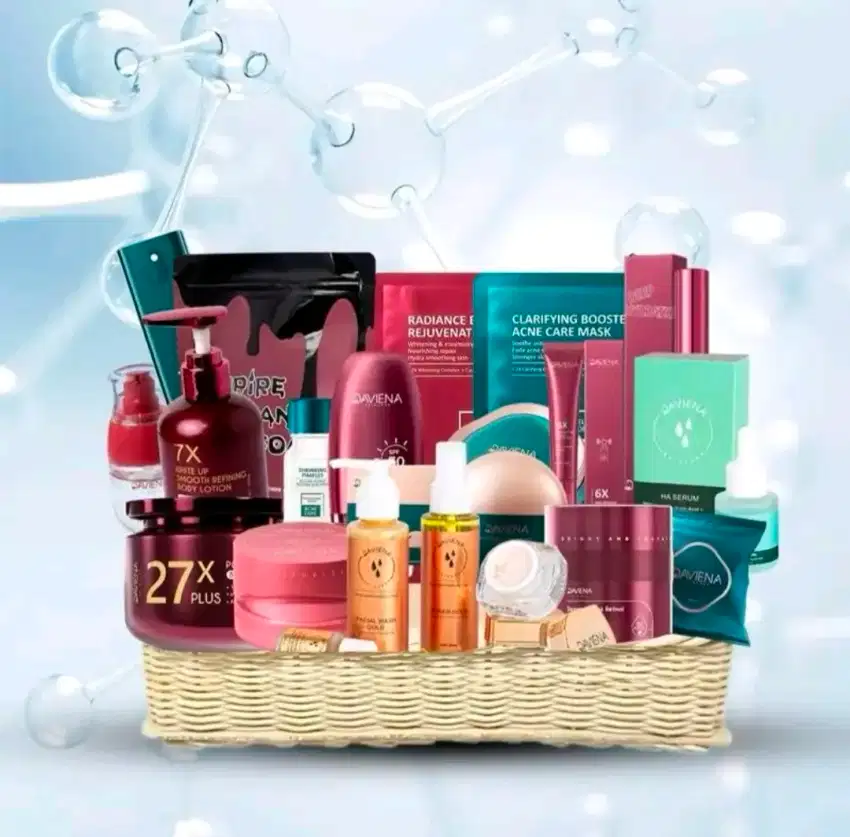 Paket Parcel Skincare Daviena