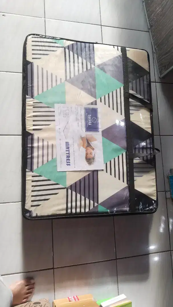 Kasur lipat anti kempes + Tas