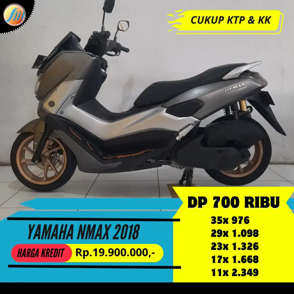 JUAL CEPET YAMAHA NMAX 2018 CASH/KREDIT SEKEN BERGARANSI FREE SERVIS