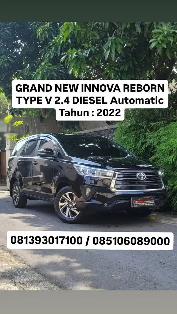GRAND NEW INNOVA REBORN TYPE V 2.4 DIESEL, th 2022