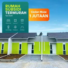 Dijual KPR Rumah Murah cantik Subsidi 1 jutaan kota bogor