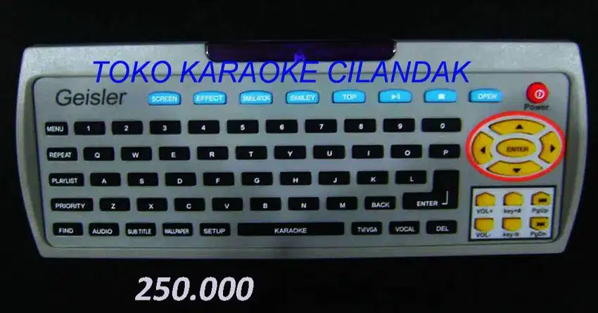 remot player karaoke geisler