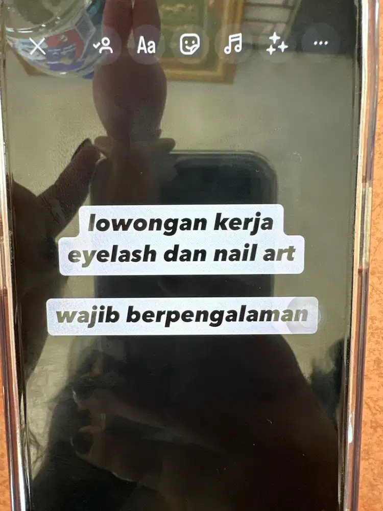 Lowongan Nail Art eyelash terapist berpengalaman