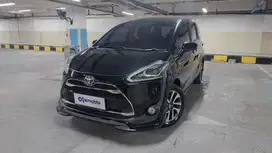 Low KM TDP 9,JT Toyota Sienta 1.5 Q Bensin-AT Hitam 2017