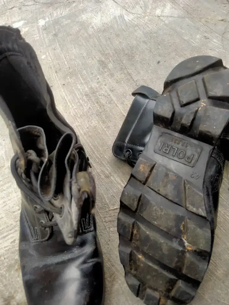 Jual sepatu PDL standar polri uk 42,41