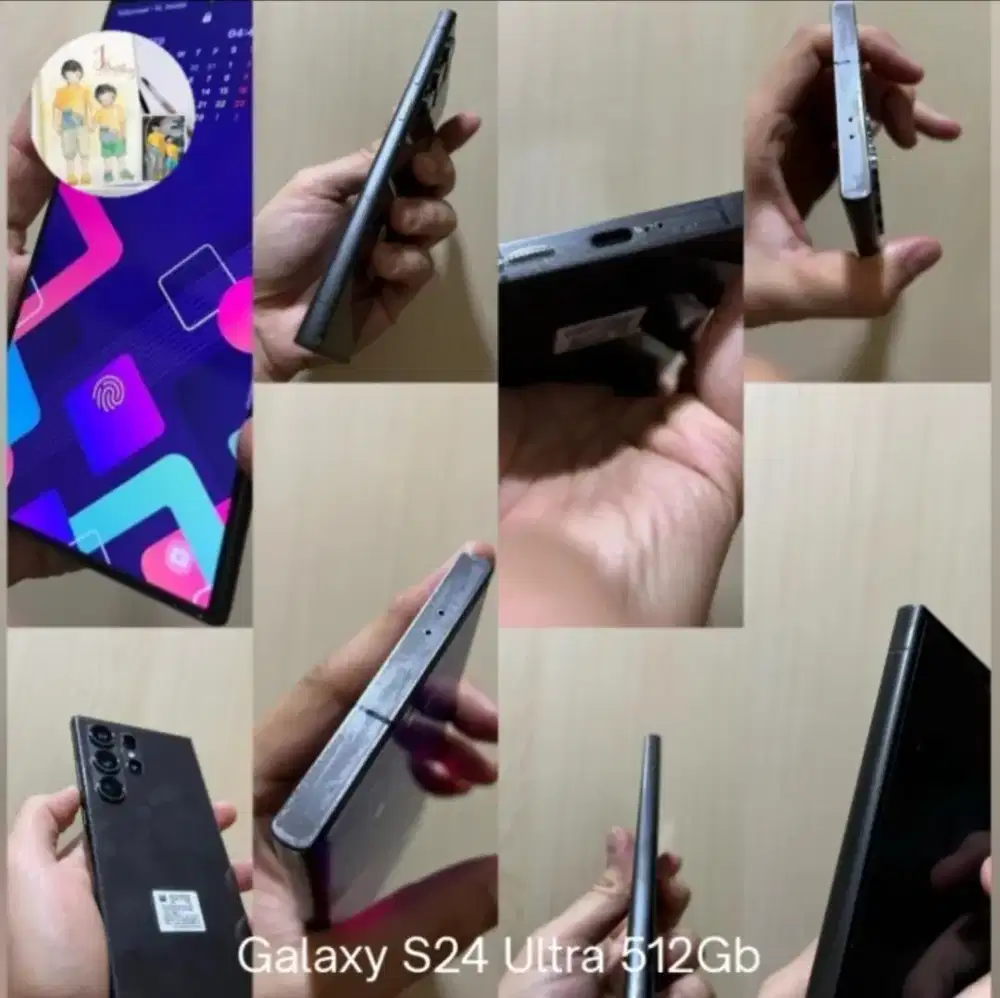 Samsung Galaxy S24 Ultra 512Gb Hitam Titanium