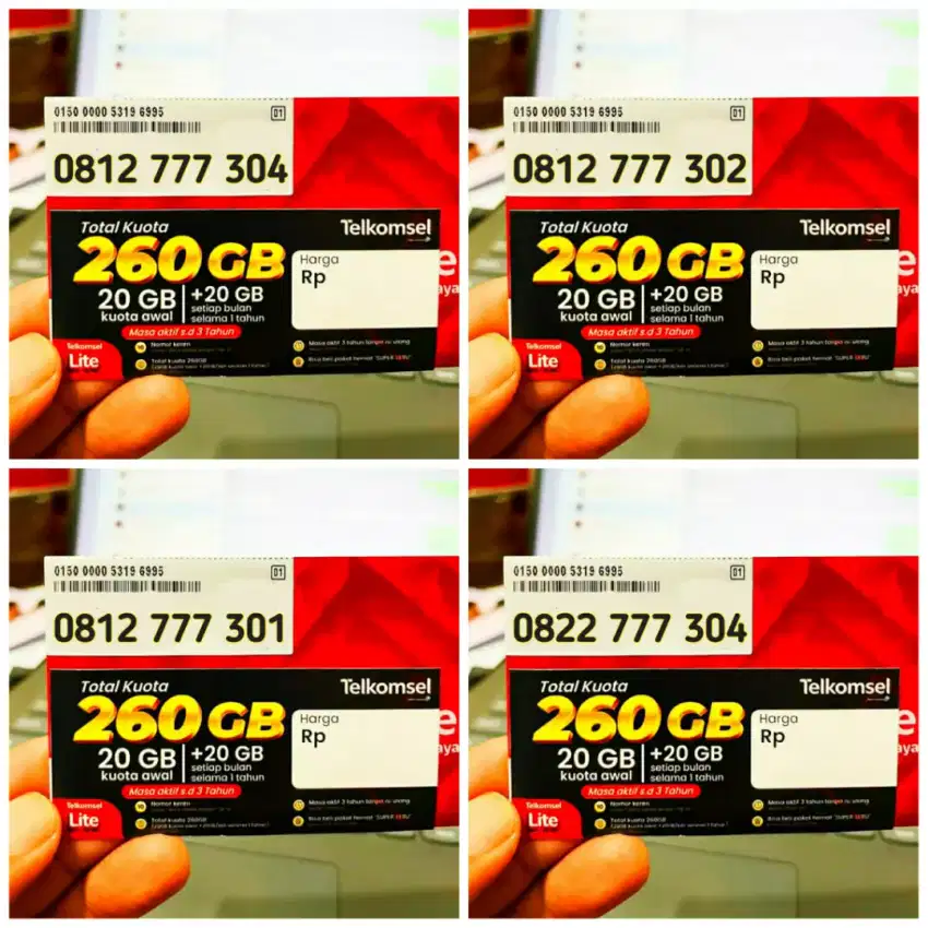 NOMOR CANTIK TELKOMSEL 10 DIGIT