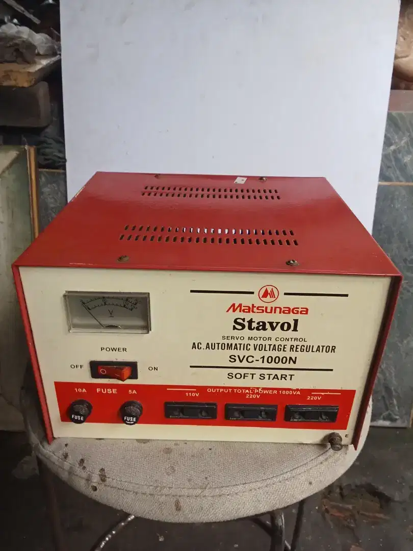 Stavol Matsunaga SVC - 1000N ,Soft Start siap pakai