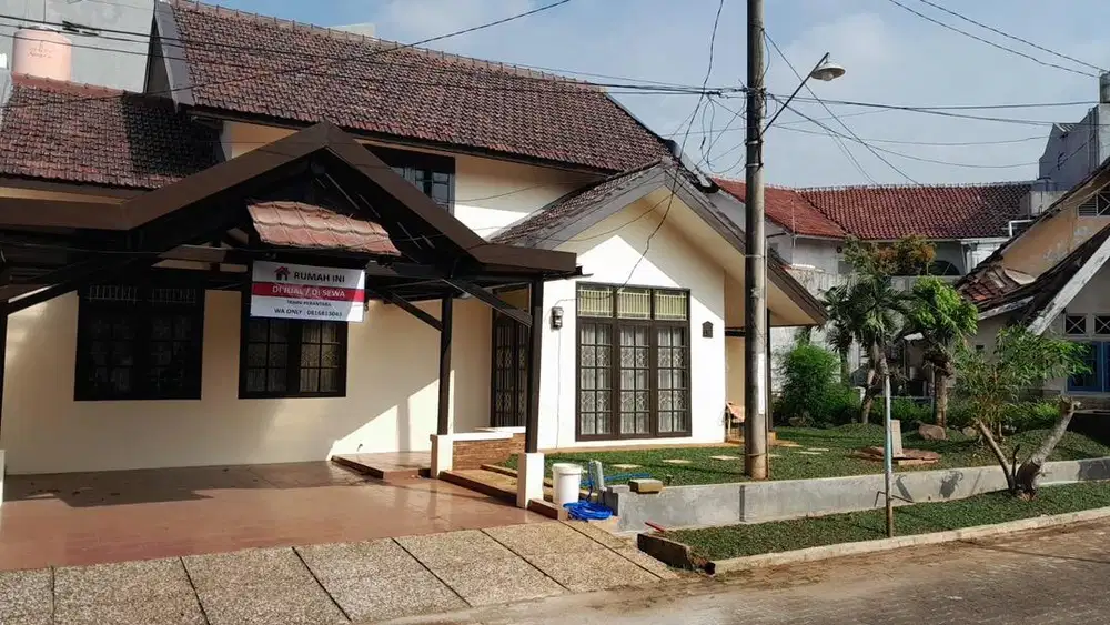 DISEWAKAN MURAH RUMAH TAMAN PERSADA KEMALA