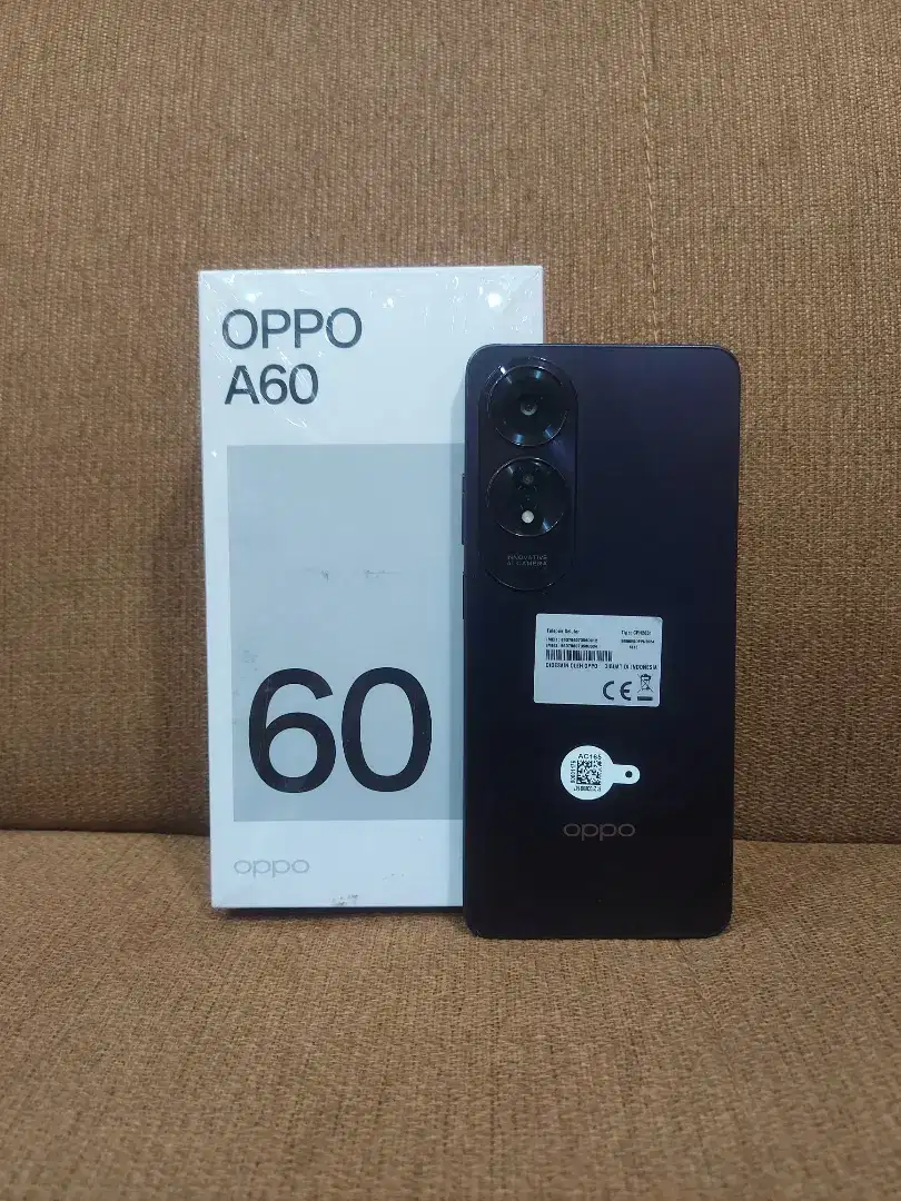 OPPO RENO A60 Ram8/256Gb Fullset ORI Garansi JULI 2025 NOMINUS.