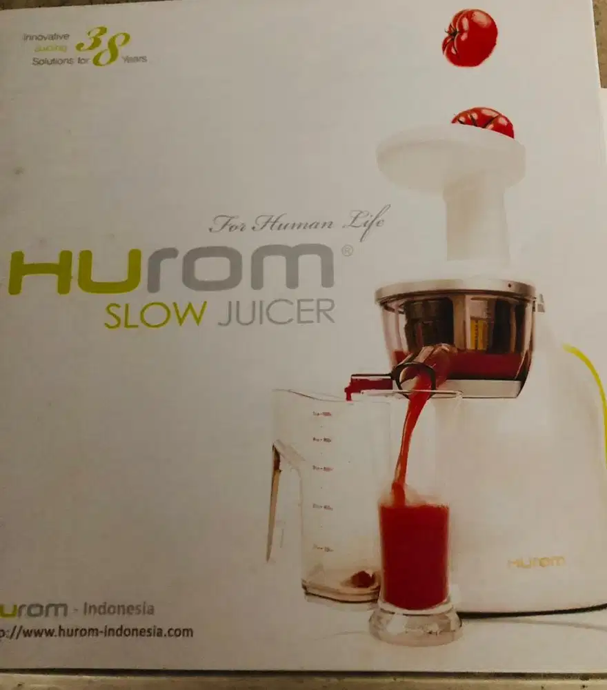 Dijual Hurom Cold Press Slow Juicer Hu 100 Kondisi Baru
