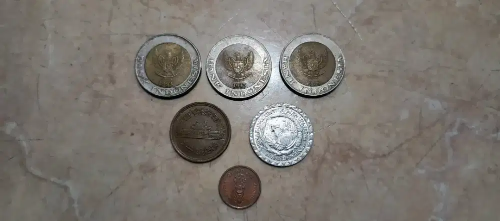 Koin antik 6 PCs koleksi