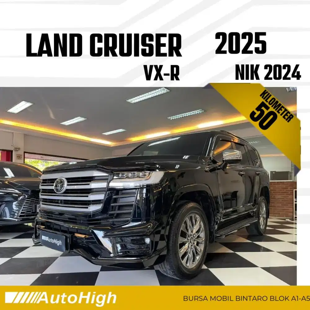 DP10% [Km.50] Land Cruiser VX-R 2024 Black / GR Reg 2023 #AUTOHIGH