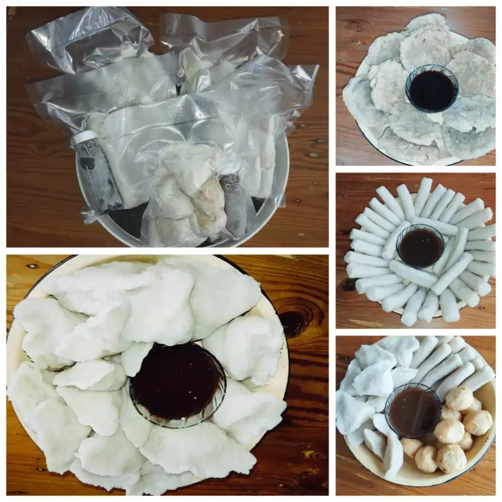 Pempek Yuli Kitchen BSD terbuat dr ikan tenggiri asli homemade