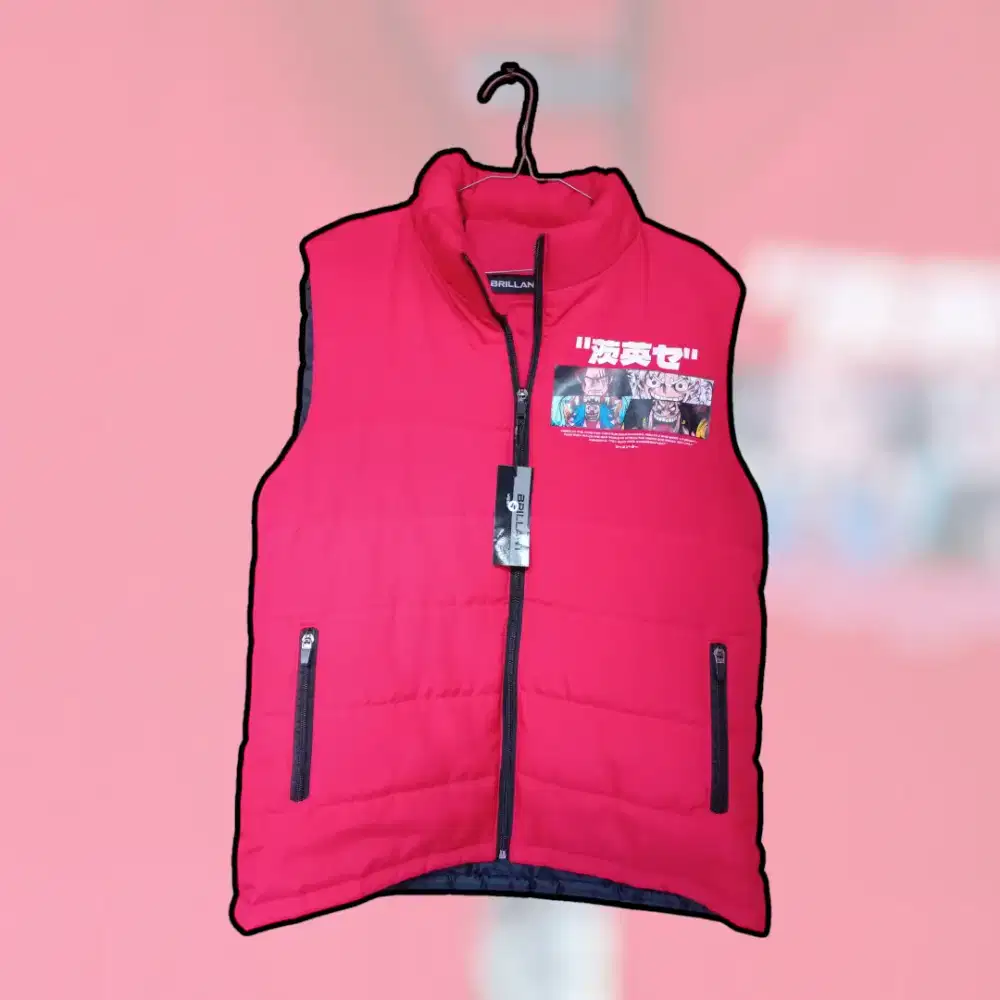 Rompi Vest Motor Anti Angin Brillant M