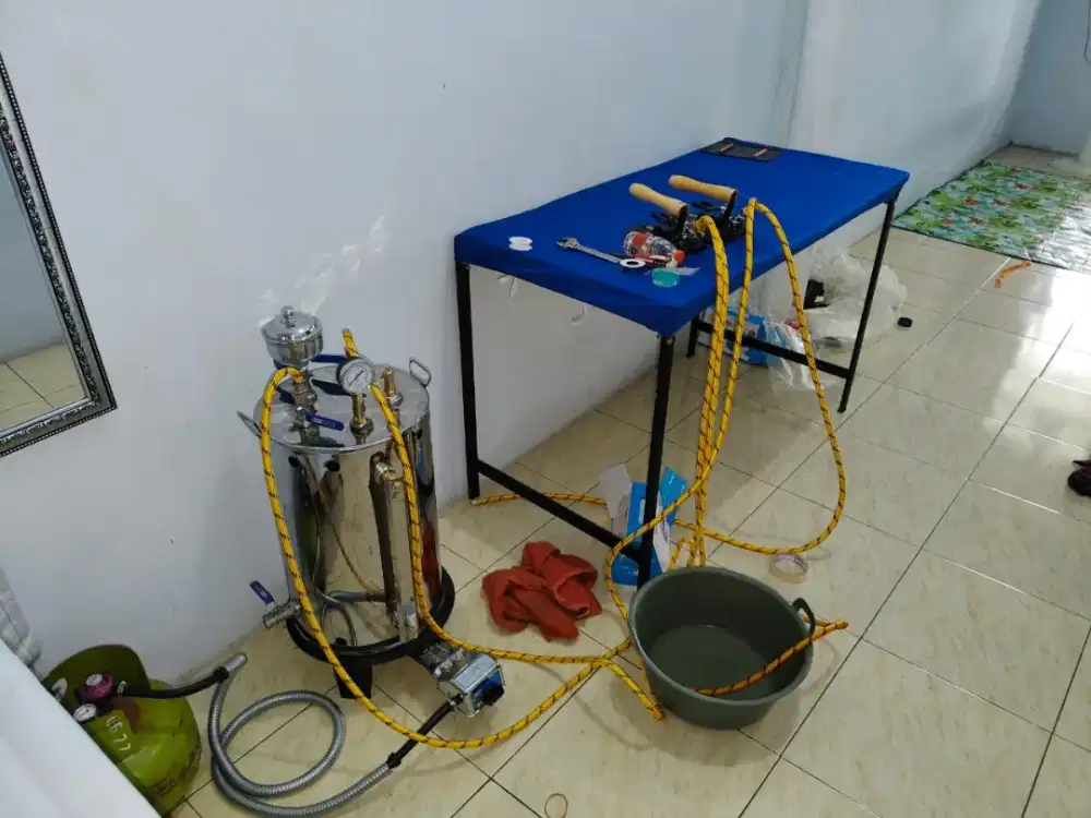 Setrika Uap Gas Garansi 2Tahun