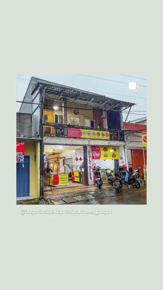 Jual cepat ruko 2 lantai pamoyanan Bogor selatan