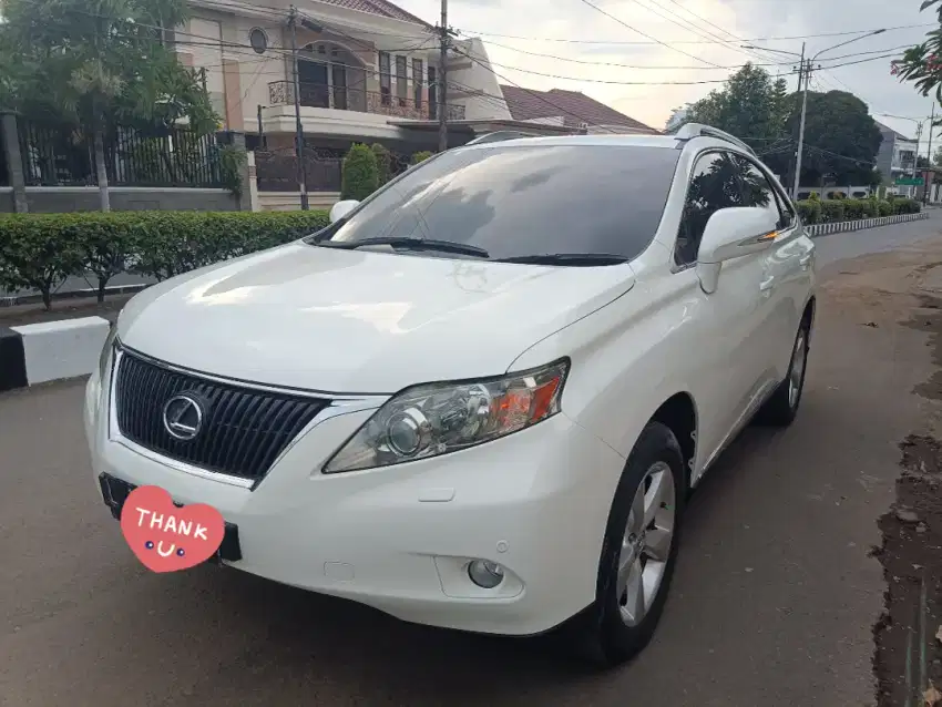 Lexus RX 270 AT 2012 L Surabaya Tgn1 Pribadi Bagus Spt Baru Original