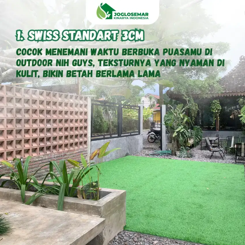 Jual rumput sintetis