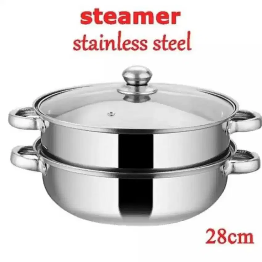 Dandang Steamer Panci Kukus Stainless