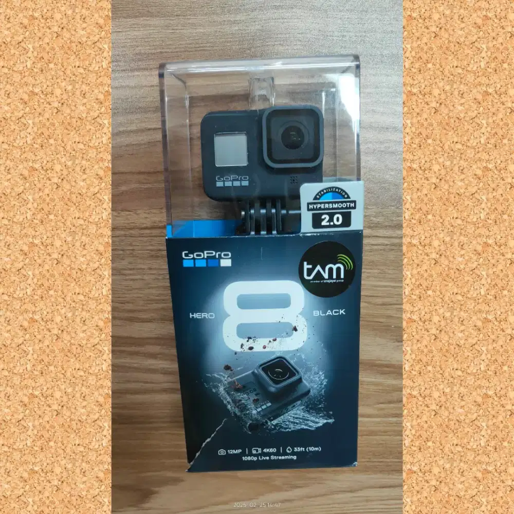BNOB. 100% Baru! GoPro Hero 8. Go Pro Hero8 - Black