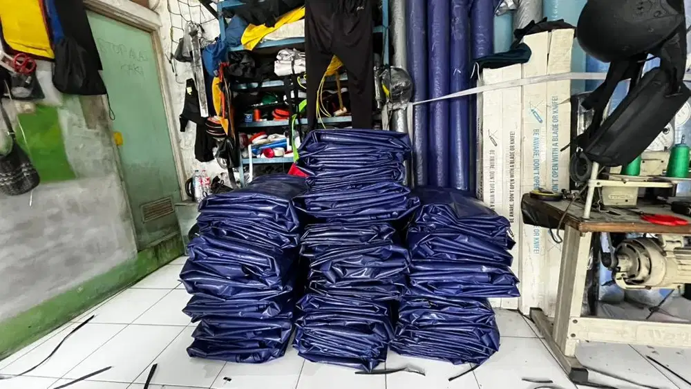 Terpal ukuran bebas murah meriah