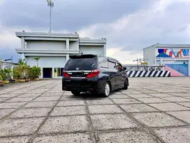 TDP 15JT SAJA TOYOTA ALPHARD SC 2.4 AT MATIC 2014 HITAM SIAP PAKAI