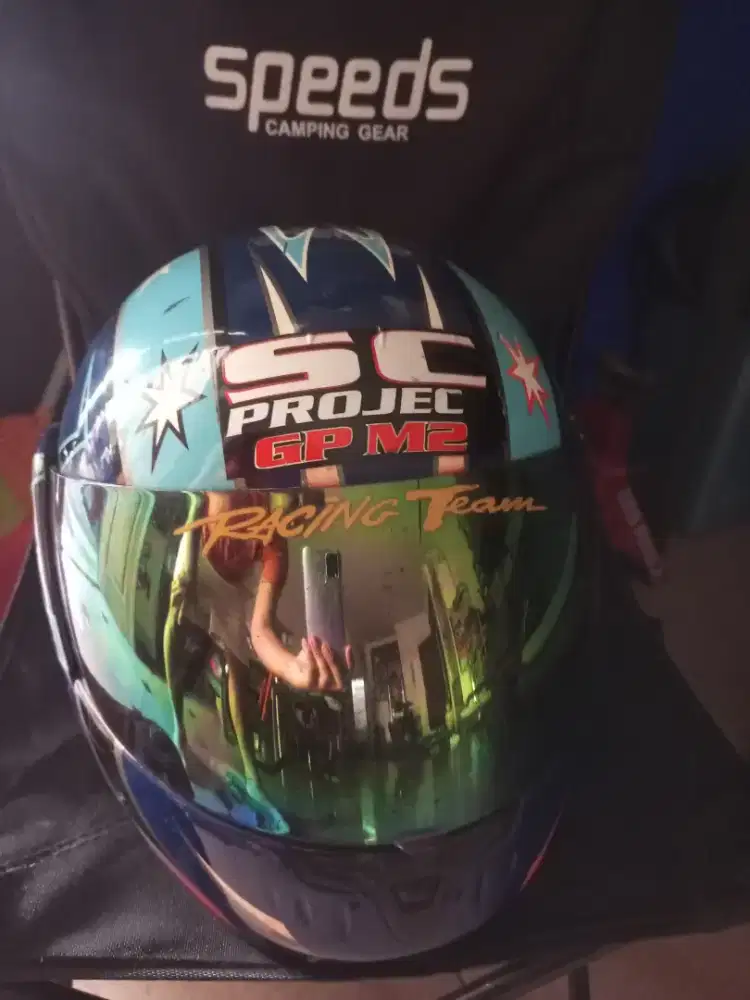 Helm full face multi fungsi mantap jiwa