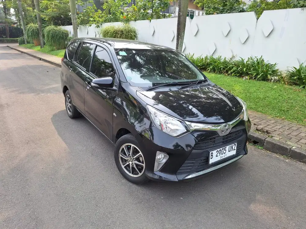 DP MINIM TOYOTA CALYA G MATIC AT TAHUN 2019 HITAM