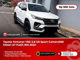 [KICK SENSOR] Toyota Fortuner VRZ 2.8 GR Sport Diesel Putih 2022 2023