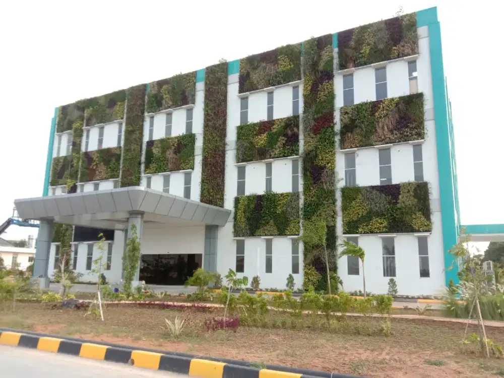 Taman dinding/vertikal garden