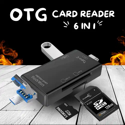 OTG Card reader Untuk Transfer Data Komputer ke HP
