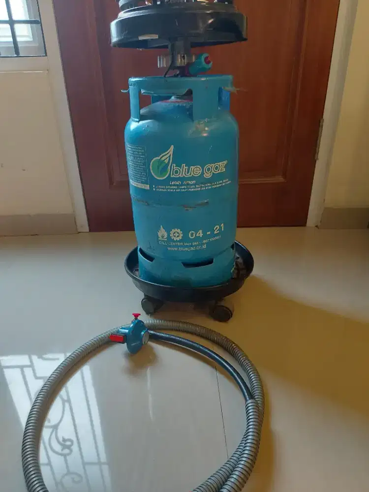 1 set tabung Blue Gazz ,Tungku & Regulator