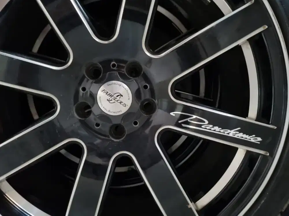 Velg Mobil R20 x 8,5 PCD 5 x 114,3 Fabulous Pandemic ORI Jerman