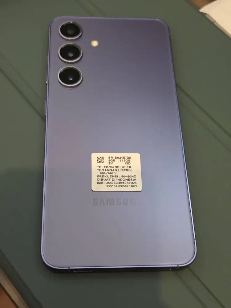 Mau jual Samsung S24 ultra 512 belum dibuka sama sekali Siap dibli