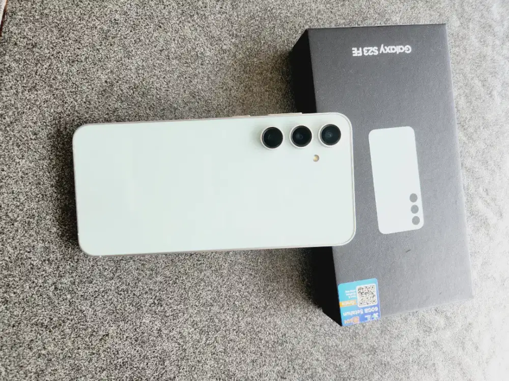 Samsung s23 fe 256gb 5g lte second original lengkap bisa tt