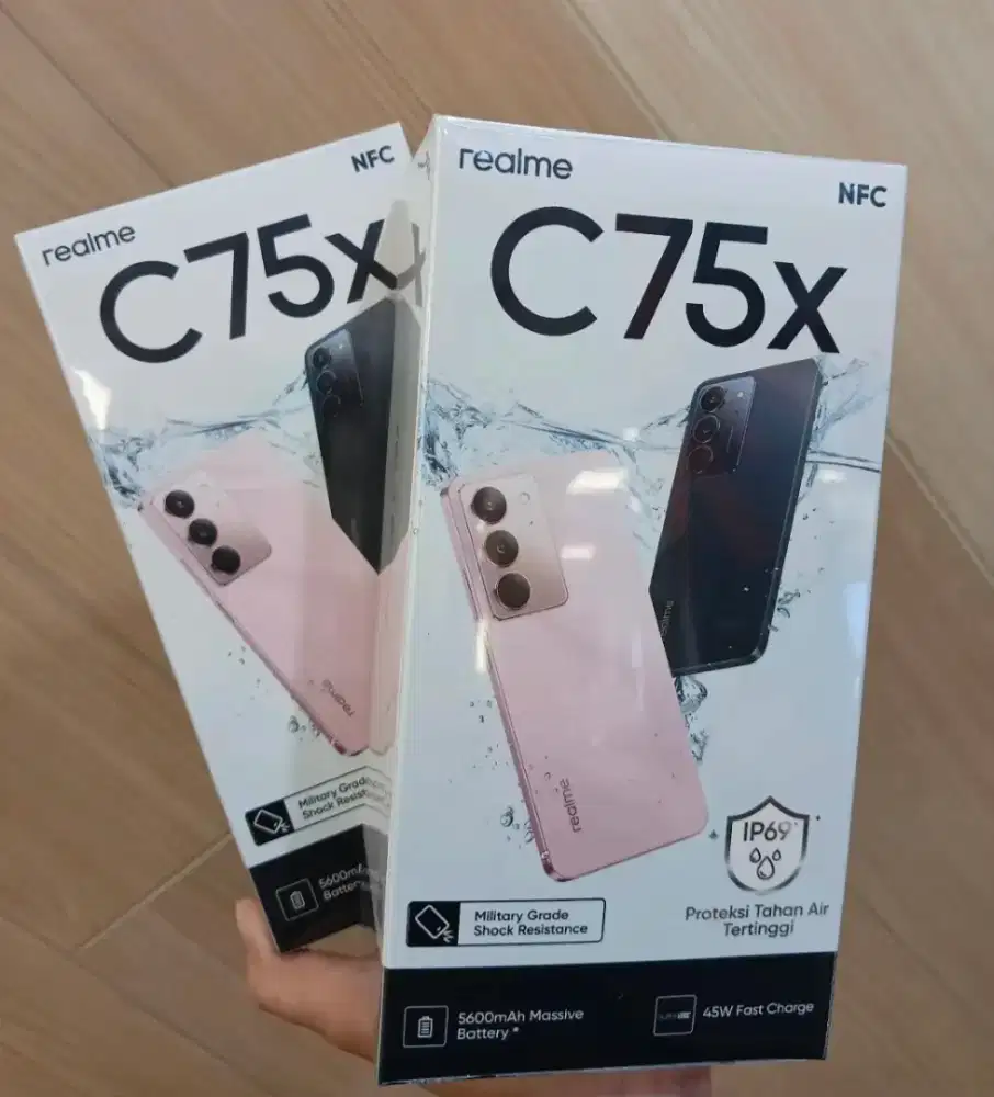 REALME C75X 8/128GB NEW SEGEL GARANSI RESMI TERMURAH