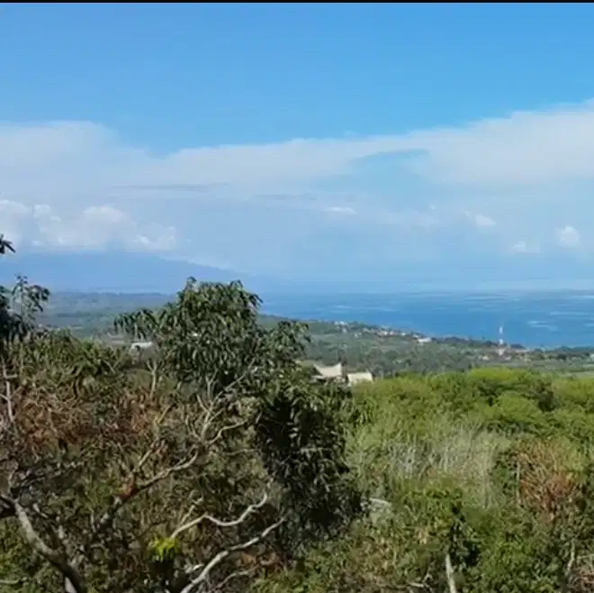 DiJual Tanah View Ocean di Lovina Bali cocok utk bgn Villa dan Cafe